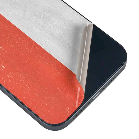 Chile Flag Distressed iPhone 15 Plus Skin